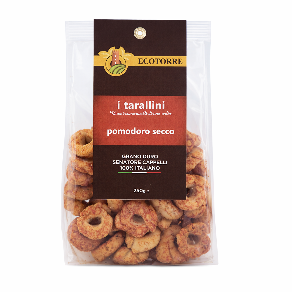 Tarallini al pomodoro secco 250gr