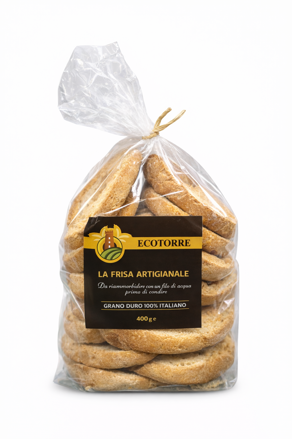 Frisella artigianale 400gr. Grano senatore capelli